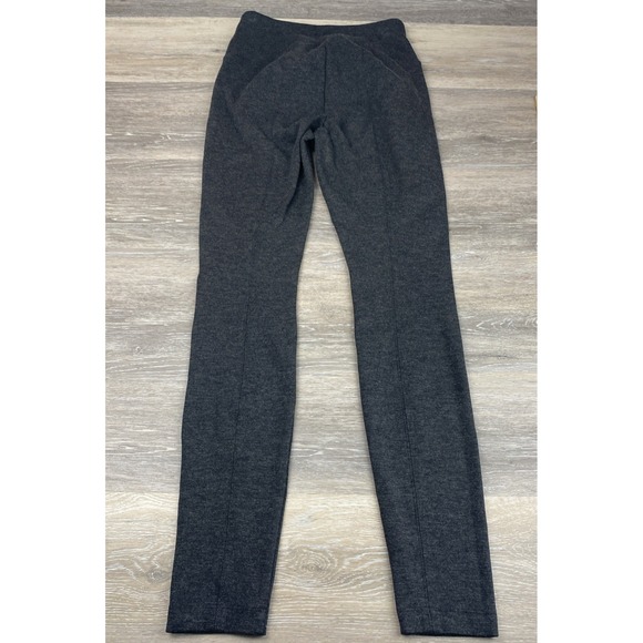 WHBM White House Black  Market Runway Leggings Women's Size 8L Gray High Waist - Picture 9 of 9